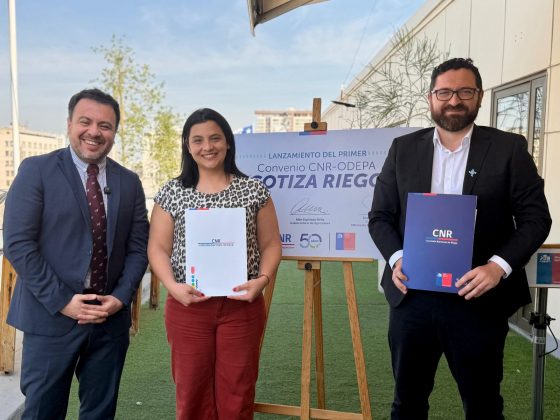 Lanzan Cotiza Riego: nueva herramienta de precios para proyectos de riego agrícola en Chile