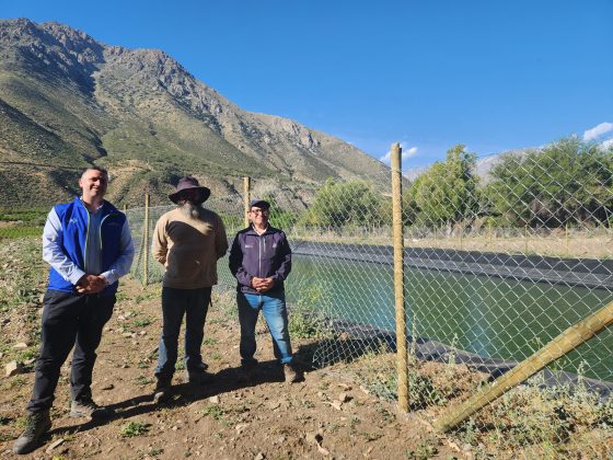 Pequeño productor de Salamanca destacó mayor seguridad hídrica tras construcción de tranque bonificado por la Ley de Riego