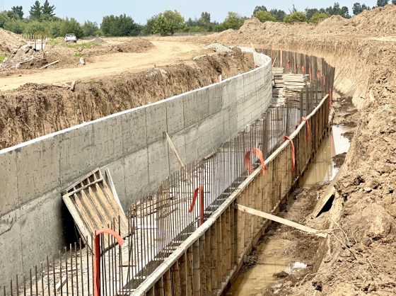 Revestimiento de Canal Unificado Liguay–Bodega alcanza 75% de avance y fortalecerá la seguridad hídrica en Longaví 