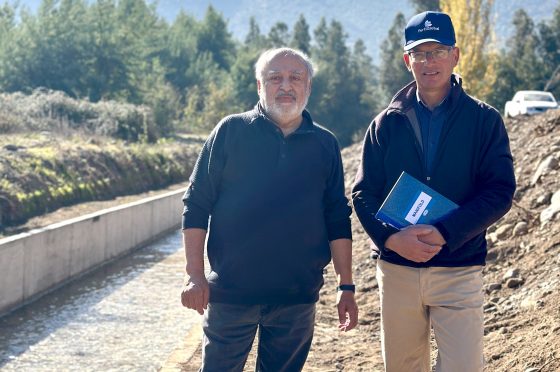 Histórica modernización: Comisión Nacional de Riego recupera capacidad de conducción de canal estratégico en Rengo 