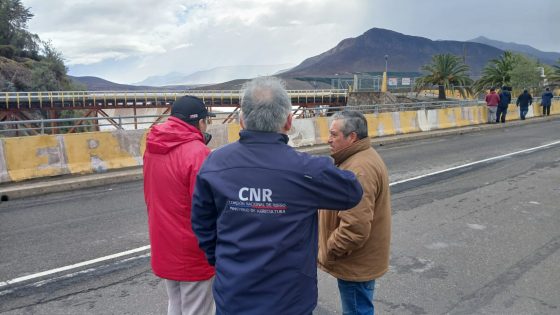 Comisión Nacional de Riego y Comunidad de Aguas del Sistema Embalse Paloma establecen hoja de ruta para evaluar obras de riego en el Limarí tras intensas precipitaciones