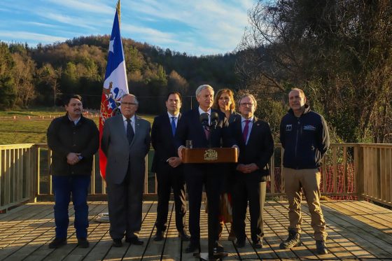 Gobierno da un paso decisivo para la seguridad hídrica de Ñuble con primera tronadura del Embalse Zapallar
