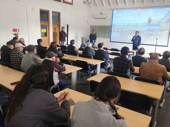 Con participación de regantes, CNR encabeza el cierre del estudio hídrico en la cuenca del Choapa