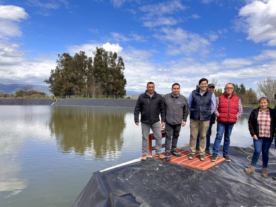 Comisión Nacional de Riego convierte histórico tranque de Teno en una nueva fuente de seguridad hídrica para agricultores