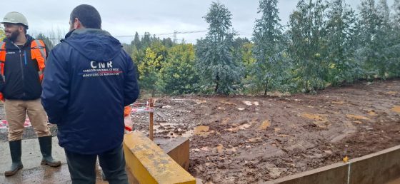 CNR recepcionó obras de revestimiento del Canal Mastigane que fortalecen la eficiencia hídrica en la región del Biobío