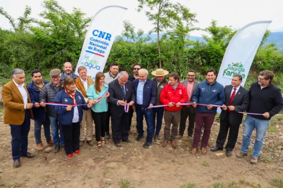 Alianza regional y seguridad hídrica marcan la inauguración de la Temporada de Riego 2026-2027 en la Región del Maule